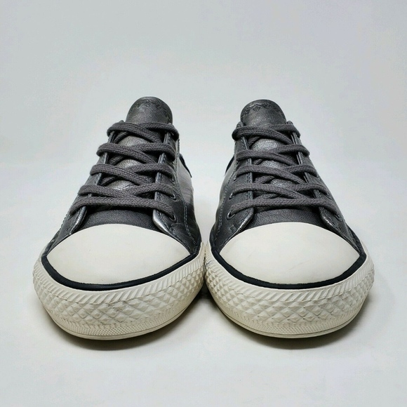 ASH Limited Womens Sneakers Silver Gray Virgo Lace - Picture 3 of 7